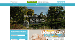 Desktop Screenshot of laznejachymov.cz